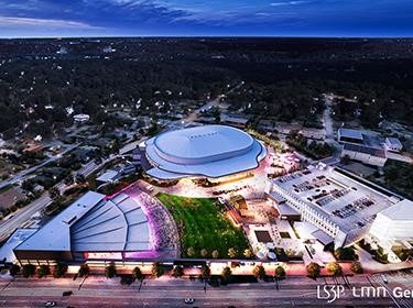 an artist's rendering of the proposed entertainment district in greenville