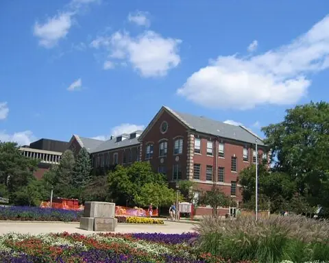 Illinois State University main quadrangle