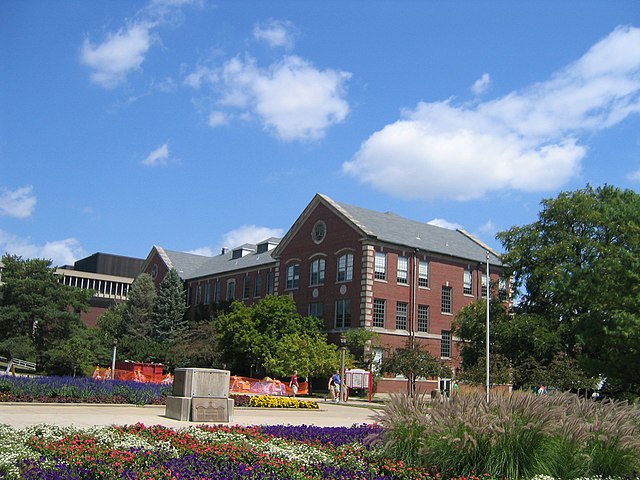 Illinois State University main quadrangle