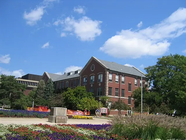 Illinois State University main quadrangle