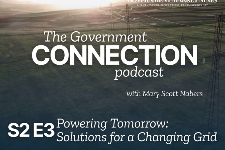 title graphic showcases power lines above a field