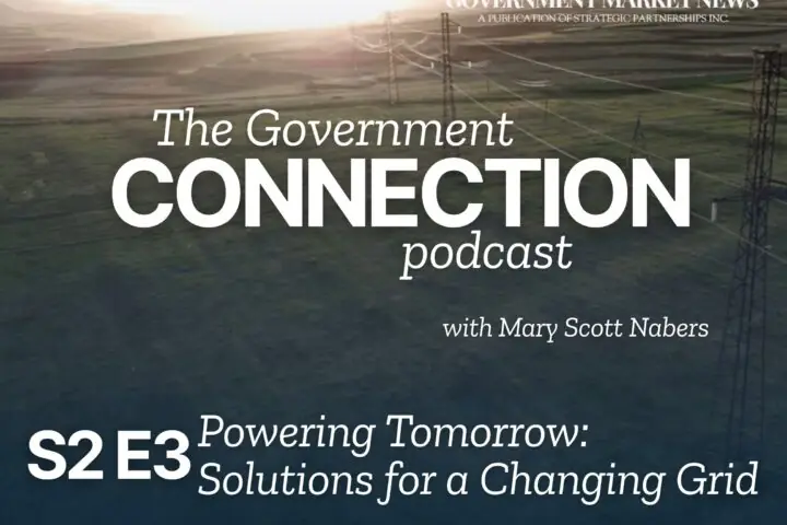 title graphic showcases power lines above a field
