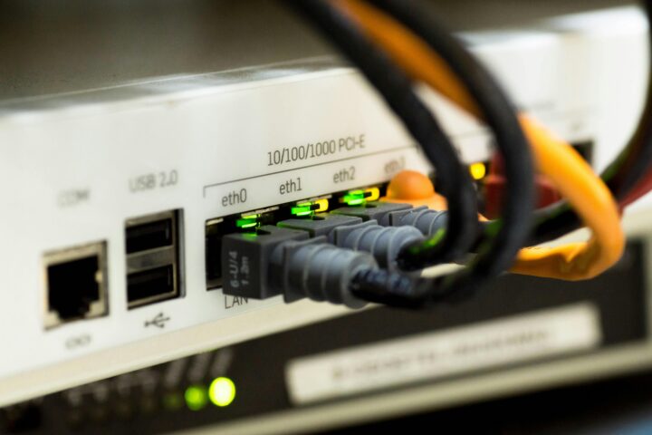 broadband wires in a modem