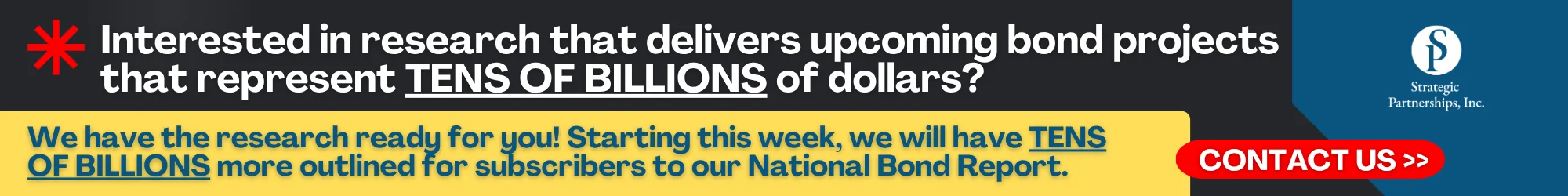 SPI's Bond Report banner ad.