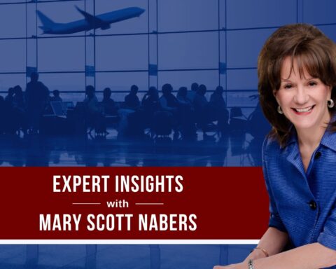 Mary Scott Nabers for her weekly column, this week, about airports.