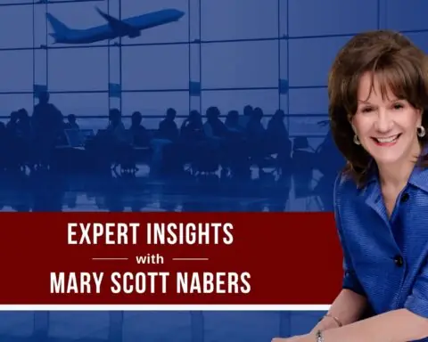 Mary Scott Nabers for her weekly column, this week, about airports.