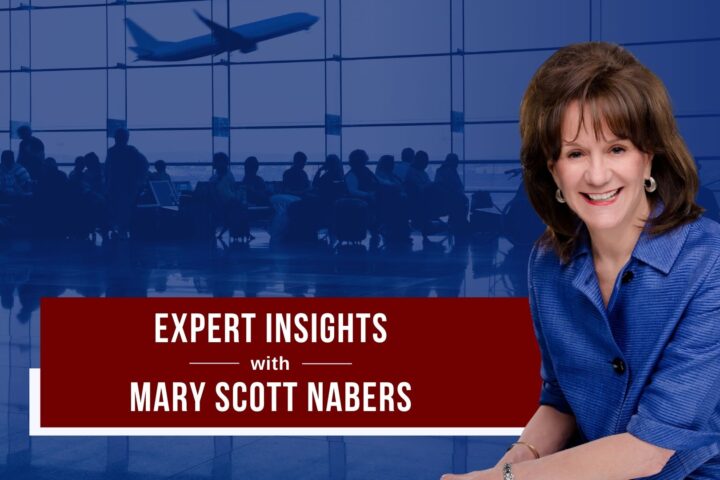 Mary Scott Nabers for her weekly column, this week, about airports.