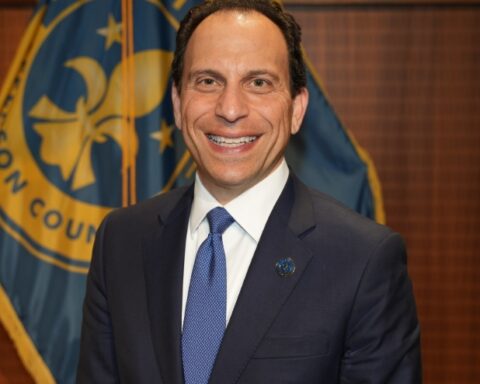 Craig Greenberg stands for a portrait.