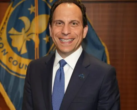 Craig Greenberg stands for a portrait.