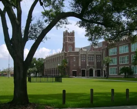 Hillsborough High School in Seminole Heights, North Carolina.