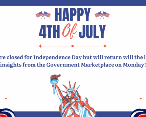 The SPI offices will be closed on Friday, July 4 in observance of Independence Day. Please join us back here tomorrow for the latest news from the public sector marketplace!