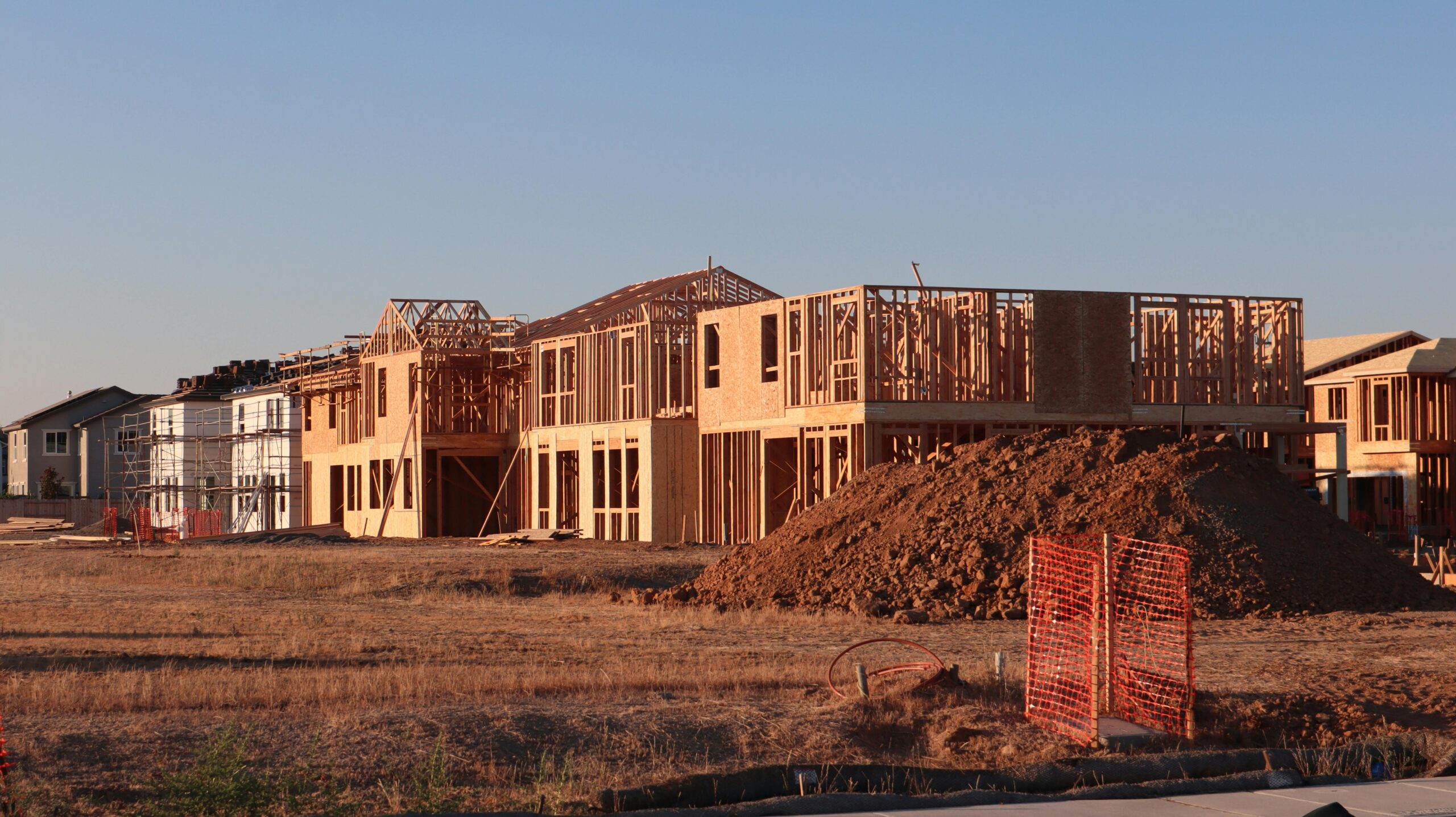 Housing developments.