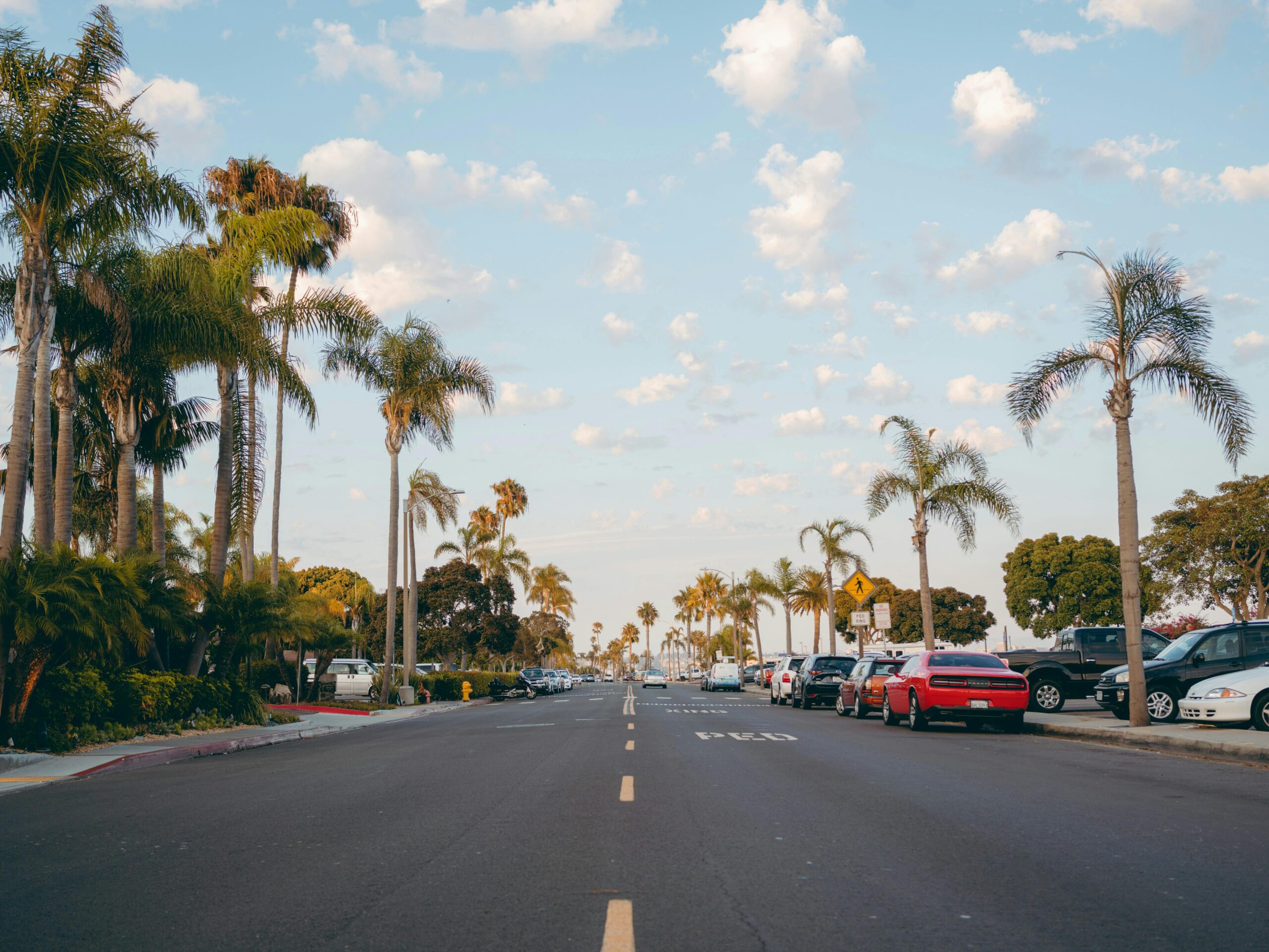 A california road.