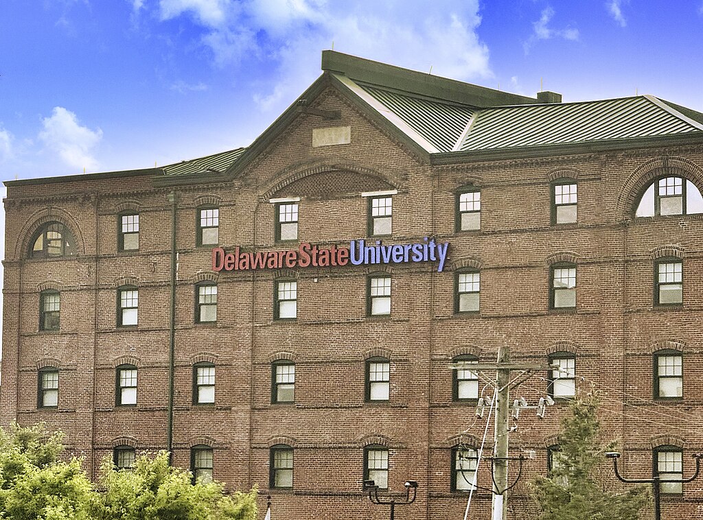 A university building for Delaware State University in Wilmington, Delaware.