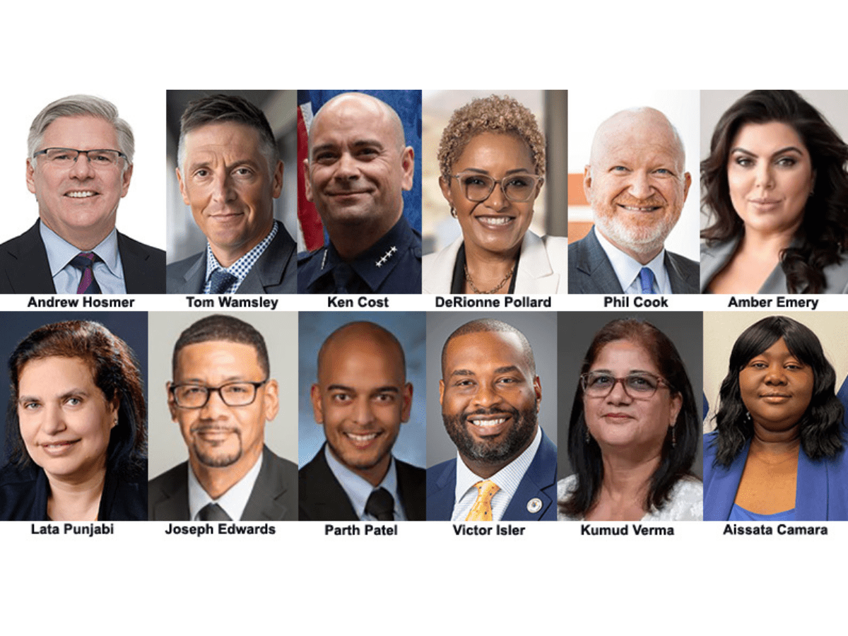 SPI's weekly leadership appointments on a board.