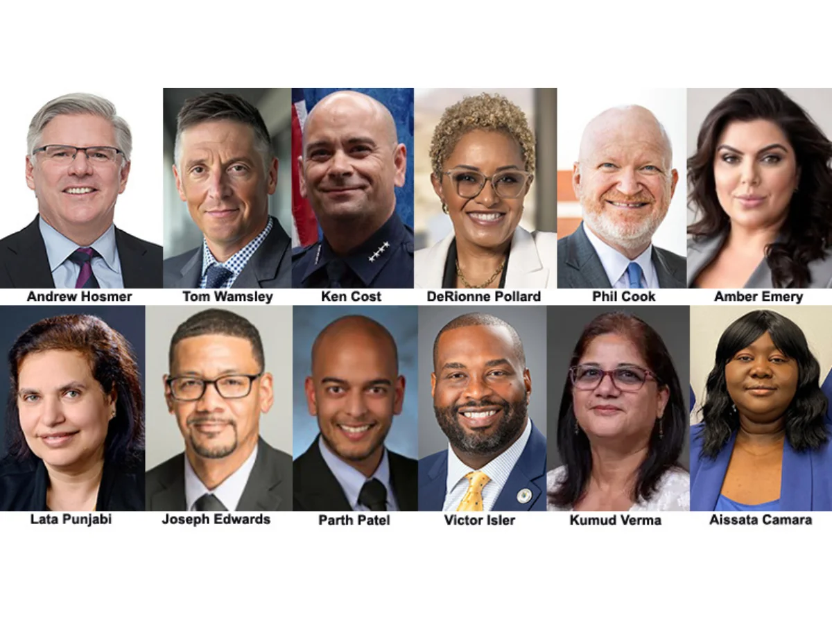 SPI's weekly leadership appointments on a board.