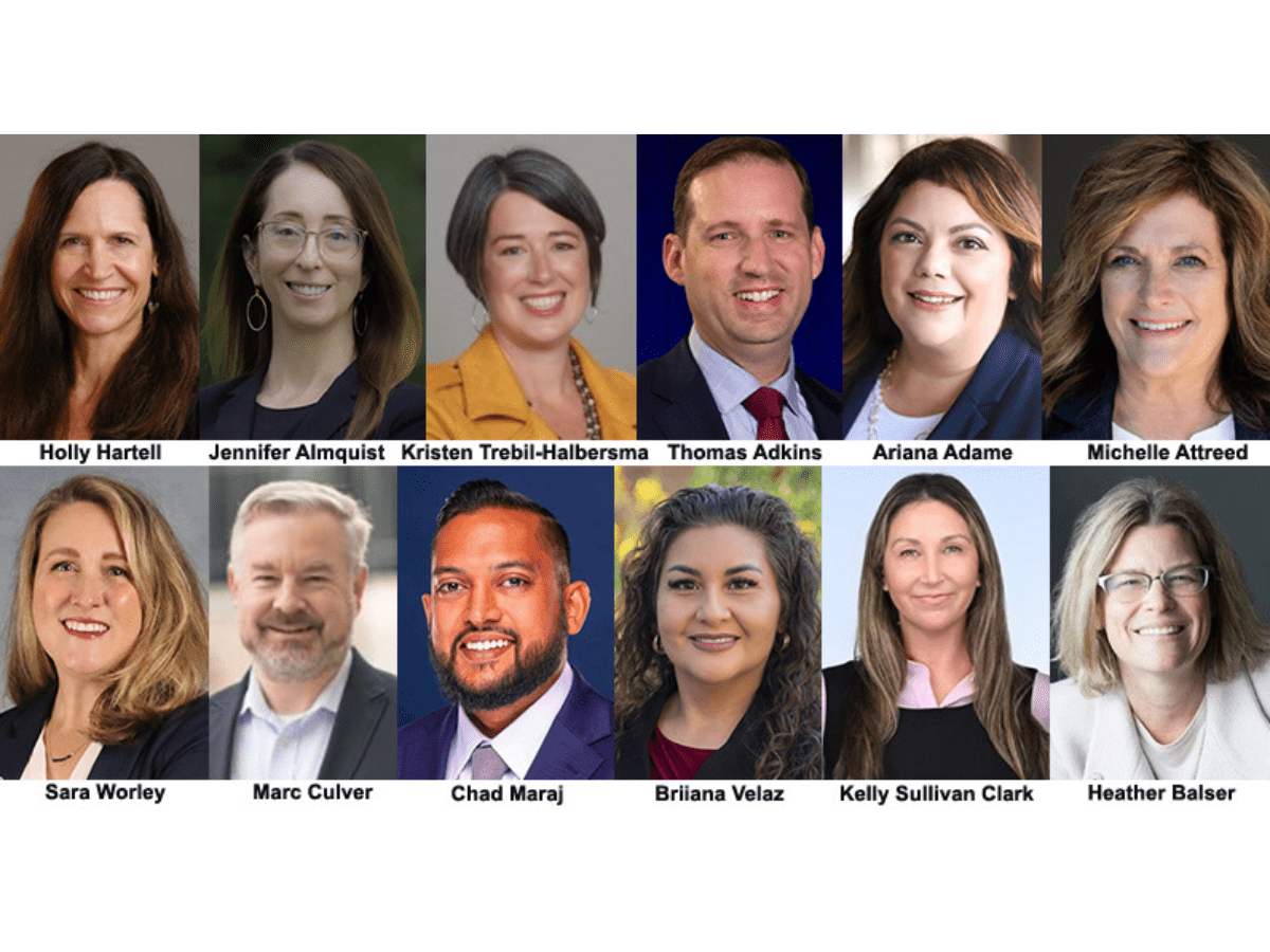 A collage of people on the move to new public sector positions nationwide.