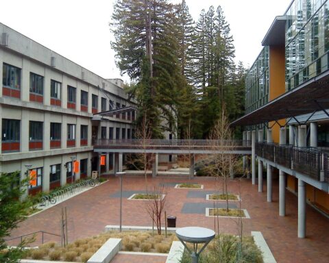 A housing complex on the University of California Santa Cruz campus.