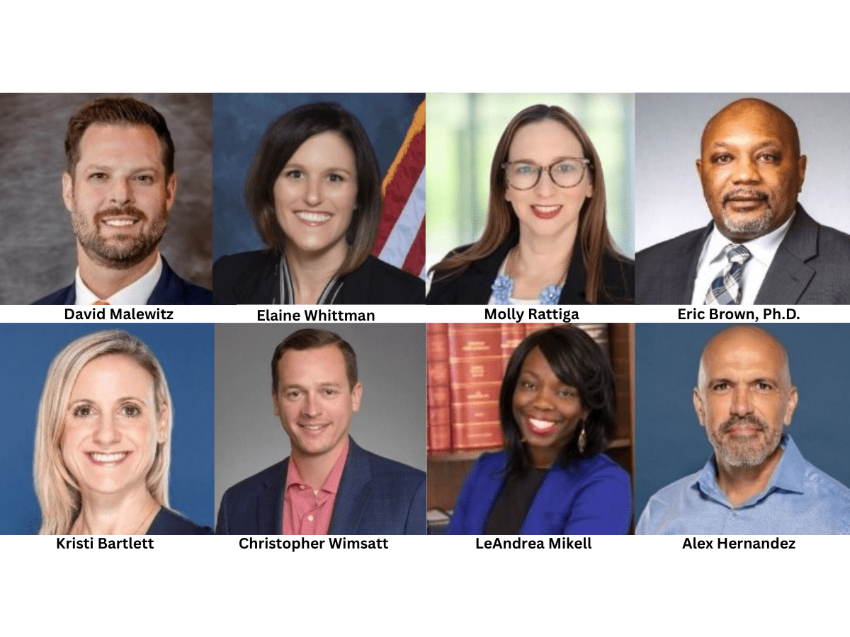 A collage of weekly public leadership appointments nationwide.