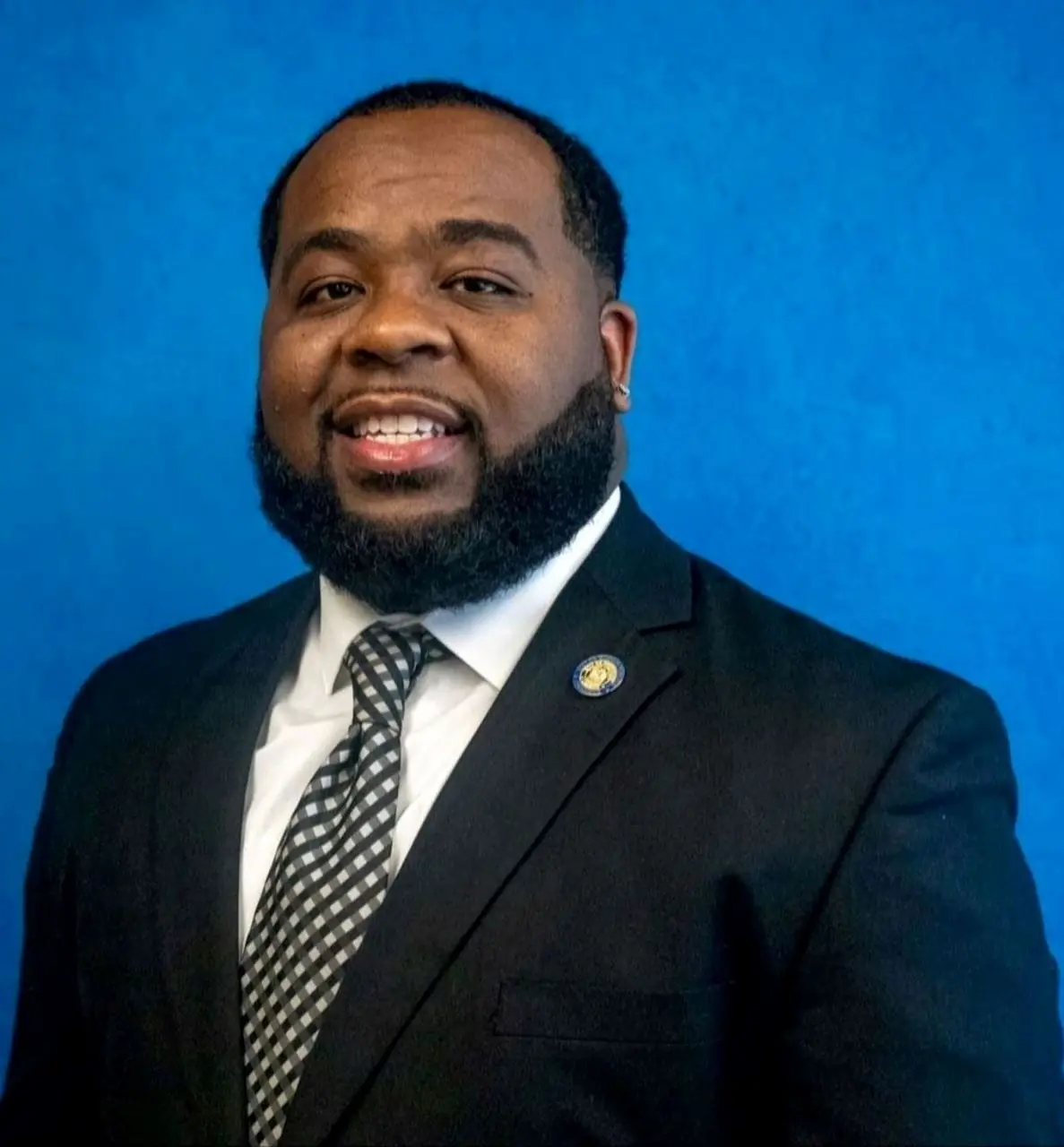 A portrait of Jarvis Morgan, Shreveport's director for public works.