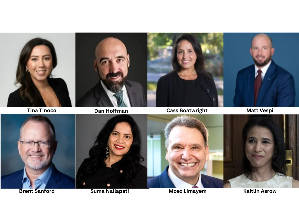 A collage of public leadership appointments from around the nation for the week of Sept. 25-Oct. 1, 2025.