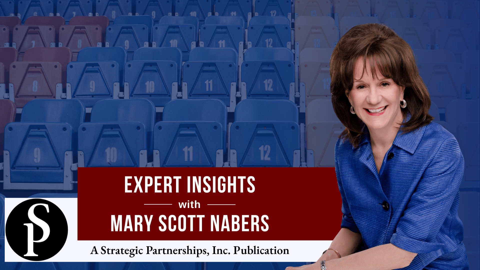 Mary Scott Nabers before arena bleachers for her weekly column. This week, about sports infrastructure.