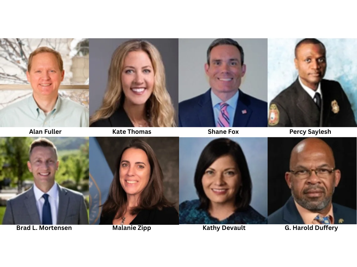 A collage of national leadership appointments for the week of Oct. 30-Nov. 5, 2025.