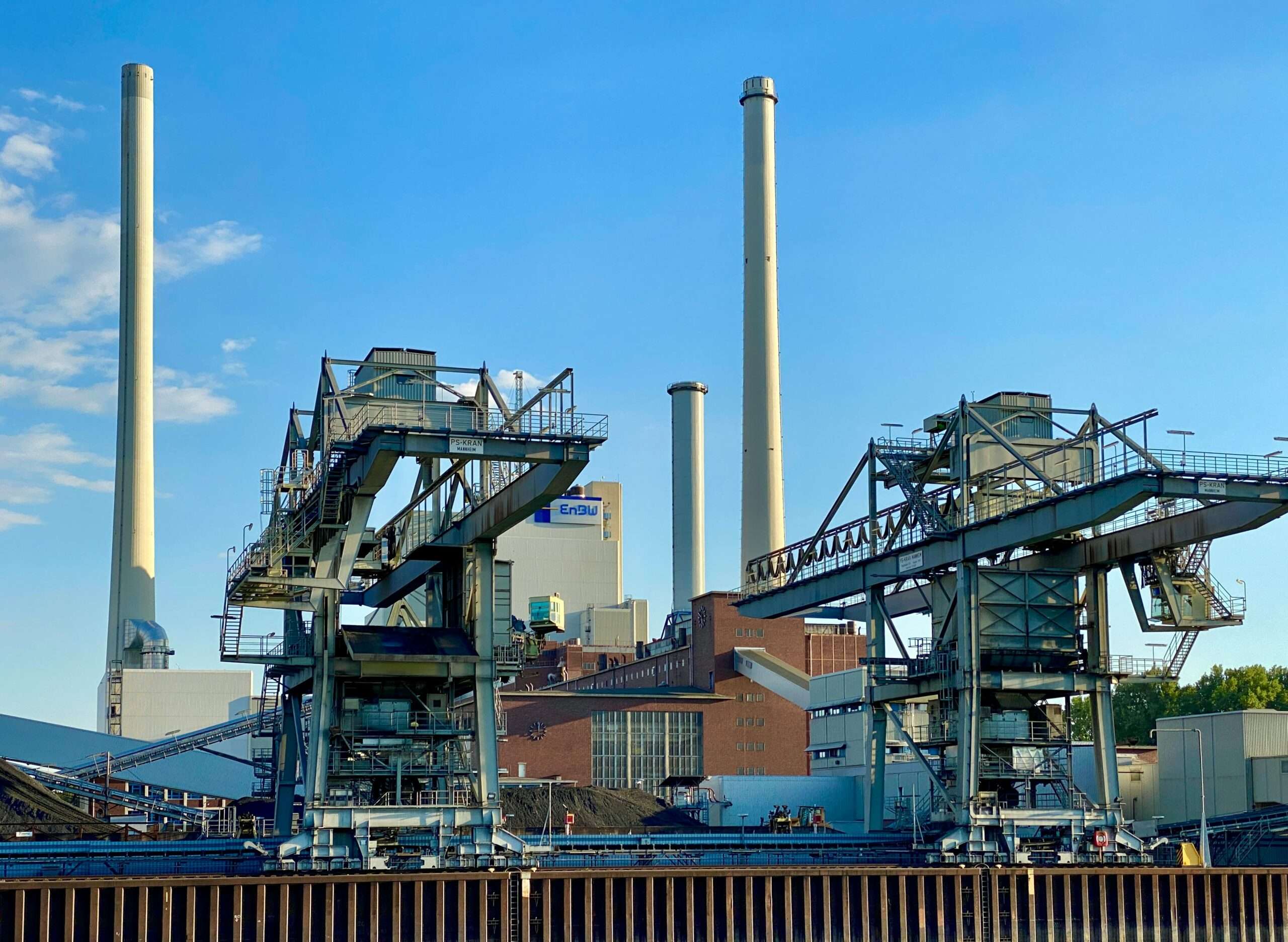 A coal power plant in Germany from the outside.