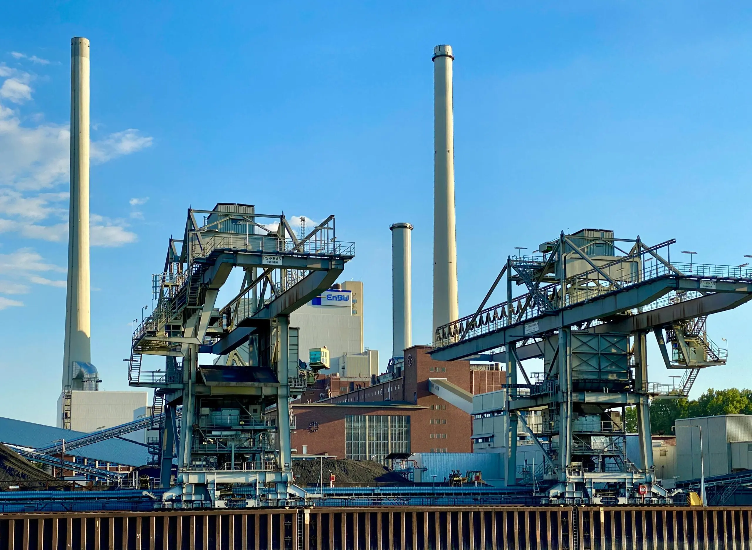 A coal power plant in Germany from the outside.