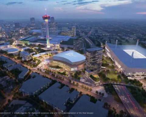 A rendering of the future Project Marvel site in San Antonio.