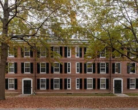 A building on Yale University's campus.