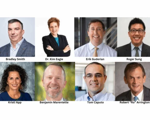 A collage of public sector leadership appointments from around the nation.