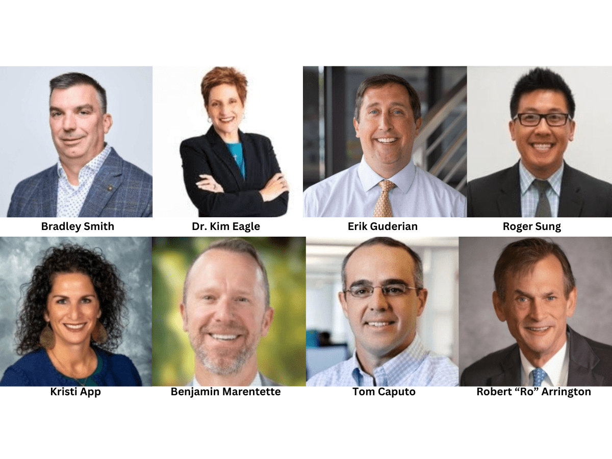 A collage of public sector leadership appointments from around the nation.