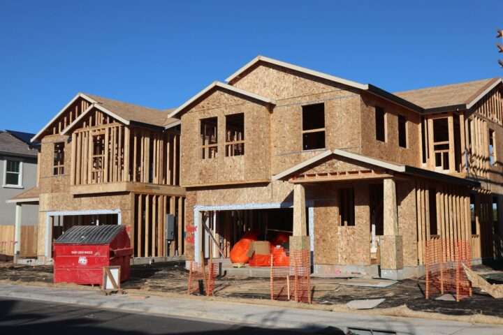 A housing development in California.