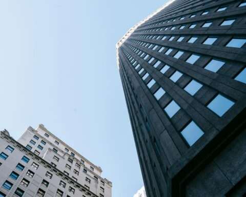 A housing complex in New York City.