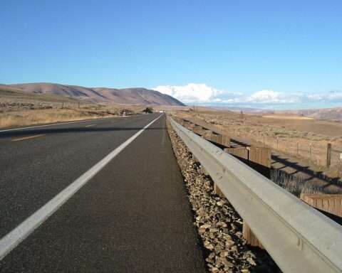 Highway 14 in Washington state.
