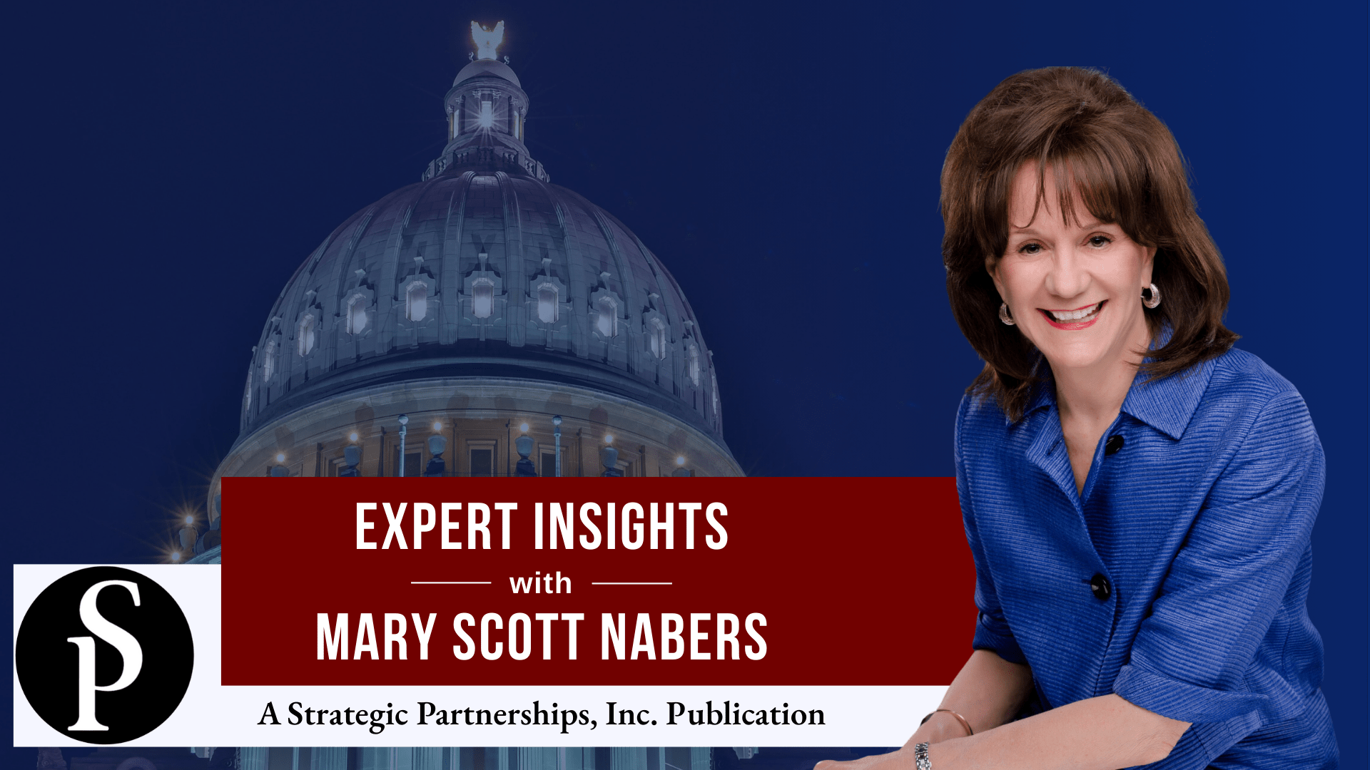 Mary Scott Nabers before the federal Capitol building in Washington D.C. for her weekly column.