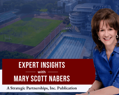 Mary Scott Nabers before campus wellness and recreation facilities for her weekly column.