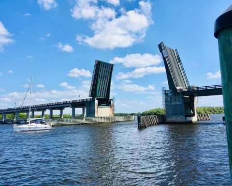 The Wilson Pigott bridge in Florida.