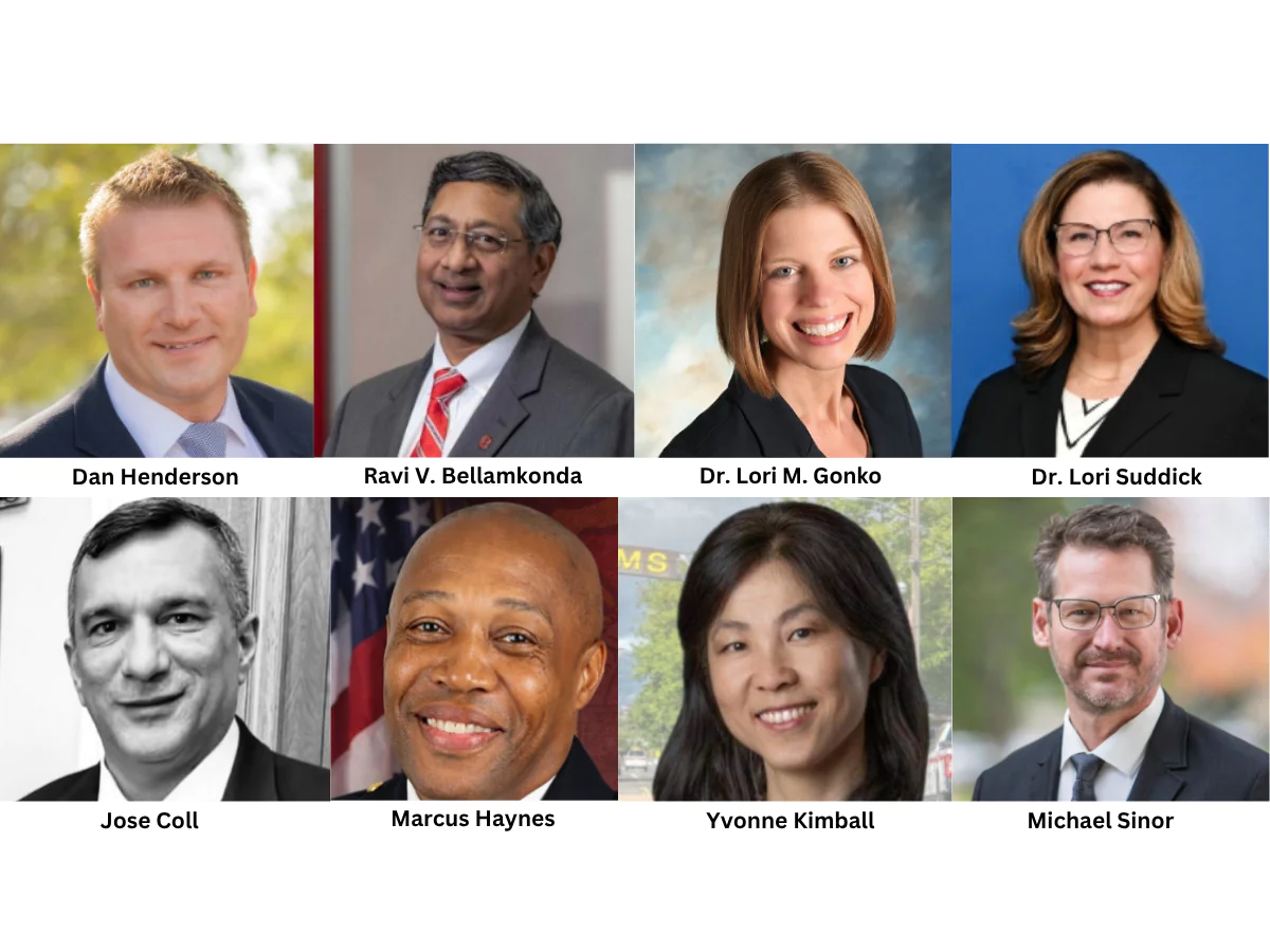 A collage of public leadership appointments for the week of March 26-April 1, 2026.