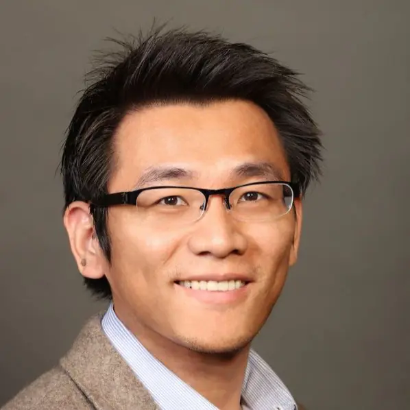 A portrait of James Huang.