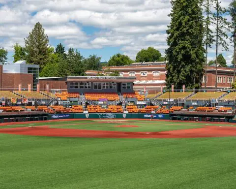 Goss Stadium for baseball on the campus of Oregon State University in Corvallis.