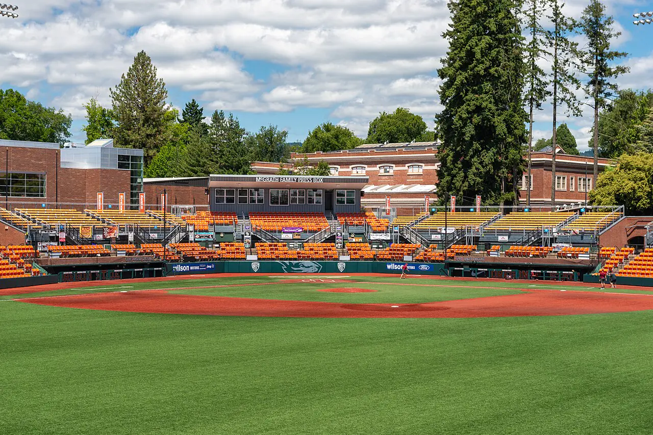 Goss Stadium for baseball on the campus of Oregon State University in Corvallis.