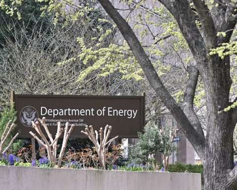 Department of Energy sign