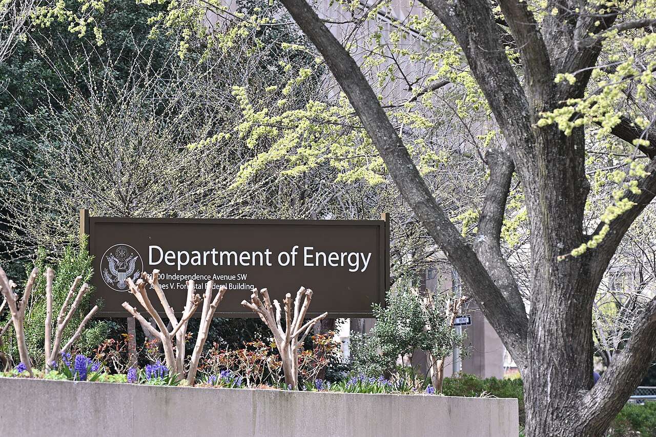 Department of Energy sign