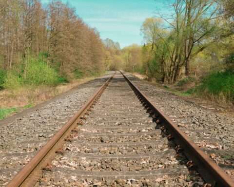 Railroad tracks