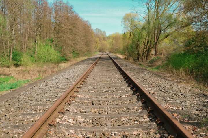 Railroad tracks
