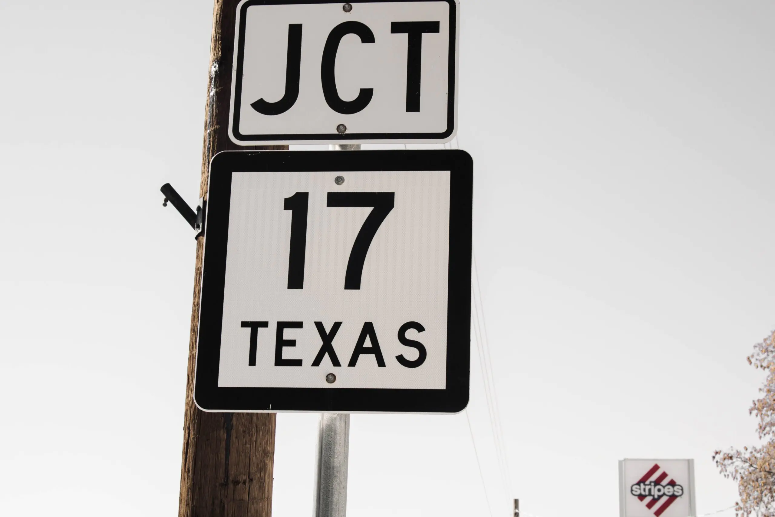 Texas highway sign