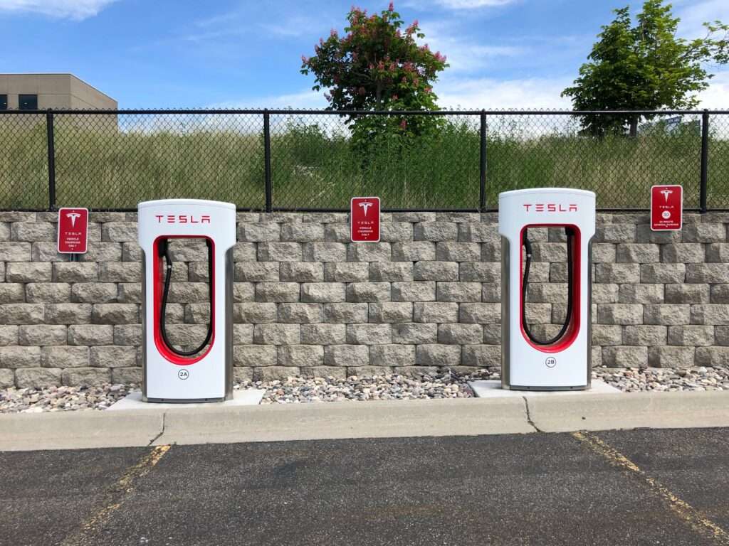Tesla chargers