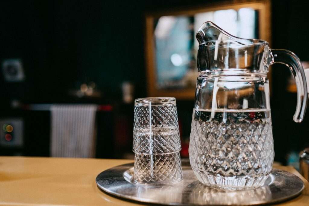 drinking water
